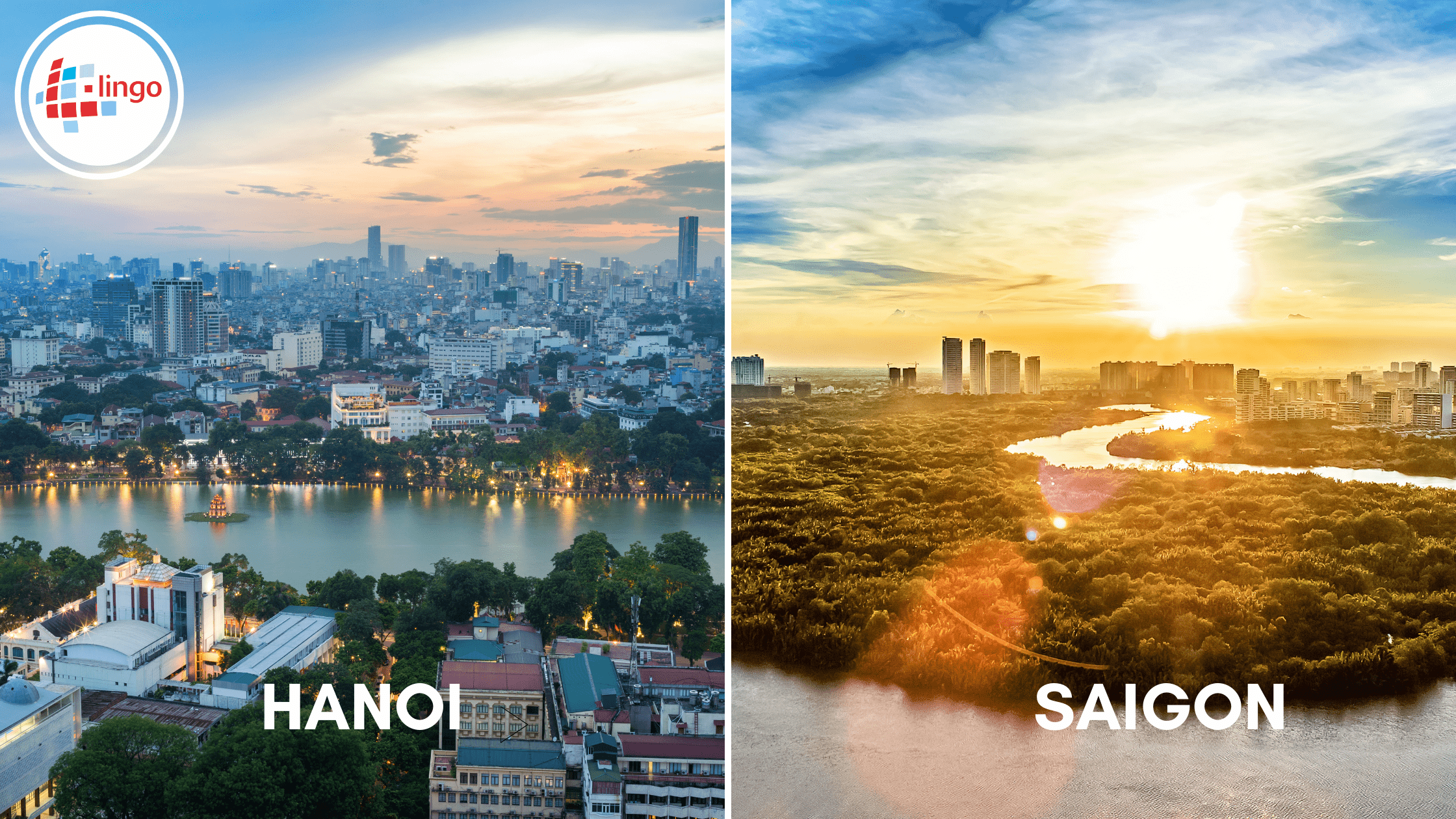 L-Lingo Blog: Hanoi and Saigon Vietnam. Difference between northern and southern Vietnamese.